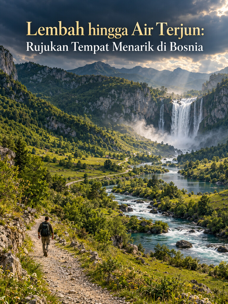 Lembah hingga Air Terjun: Rujukan Tempat Menarik di Bosnia