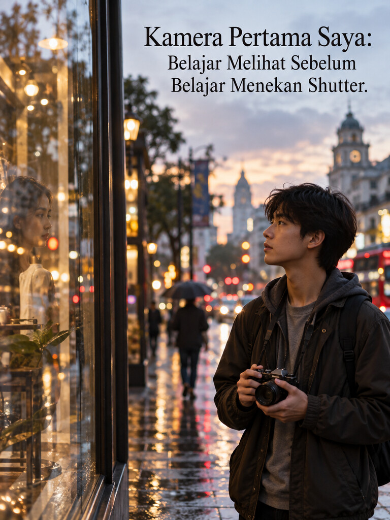 Kamera Pertama Saya: Belajar Melihat Sebelum Belajar Menekan Shutter