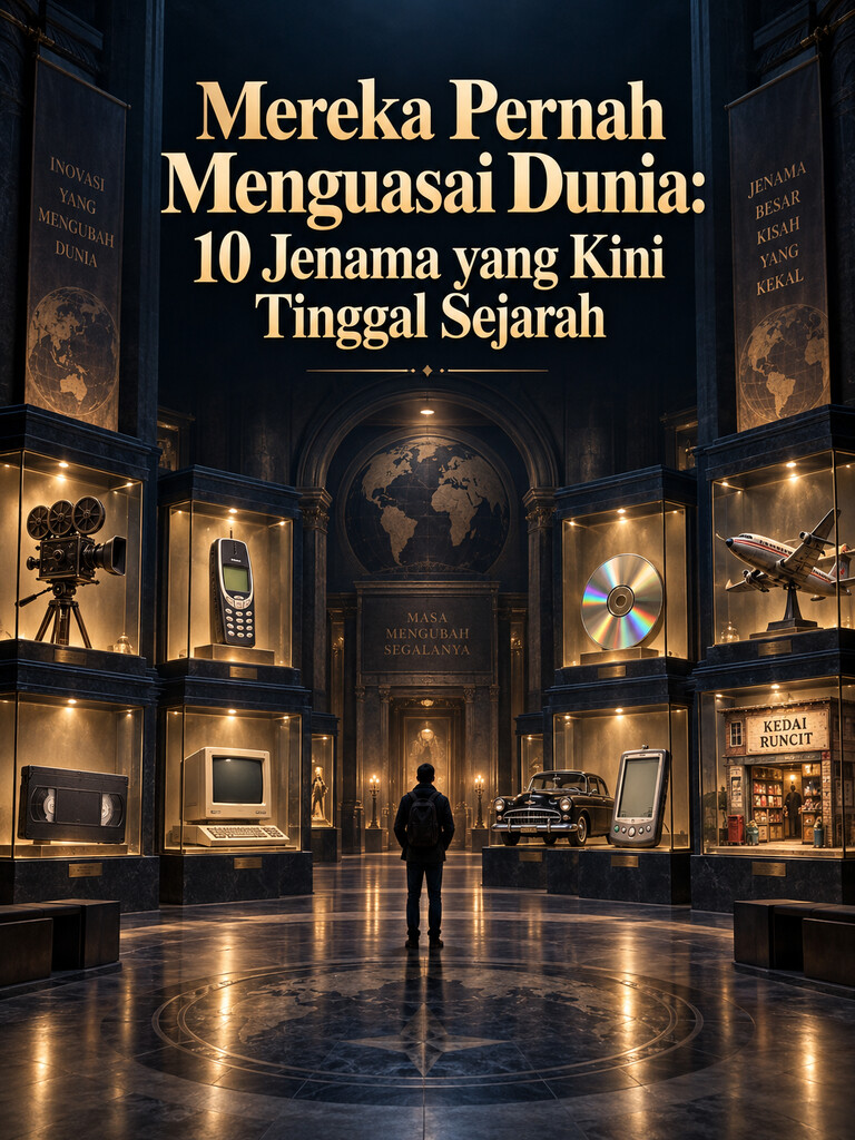 Mereka Pernah Menguasai Dunia: 10 Jenama yang Kini Tinggal Sejarah
