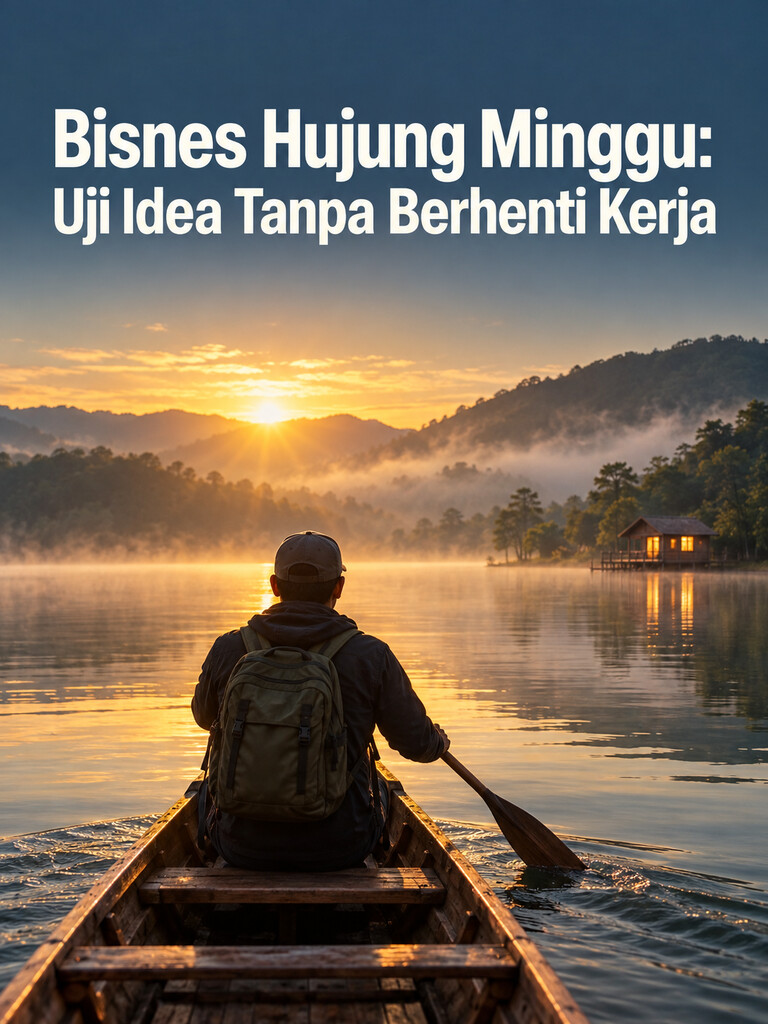Bisnes Hujung Minggu: Uji Idea Tanpa Berhenti Kerja