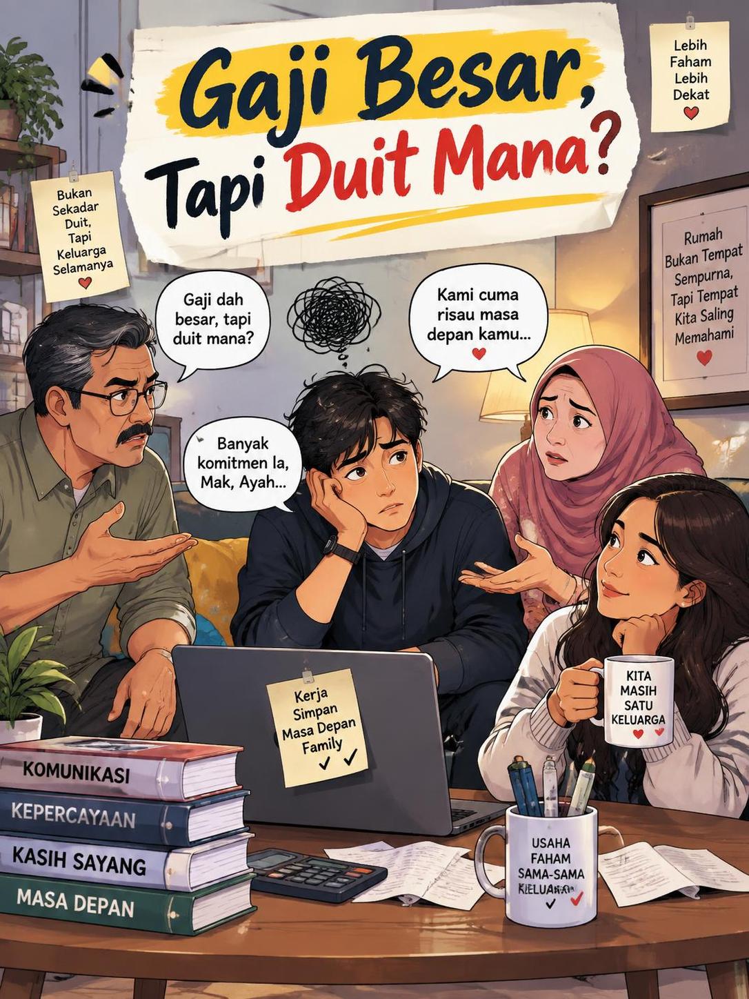 Gaji Besar, Tapi Duit Mana?