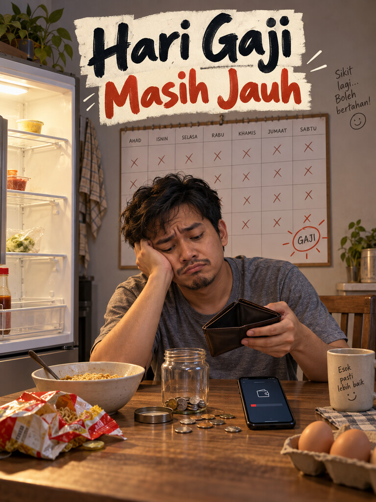 Hari Gaji Masih Jauh