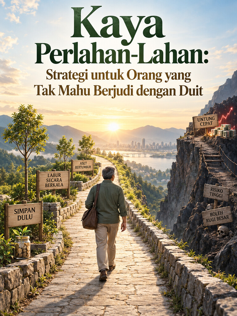 Kaya Perlahan-Lahan: Strategi untuk Orang yang Tak Mahu Berjudi dengan Duit