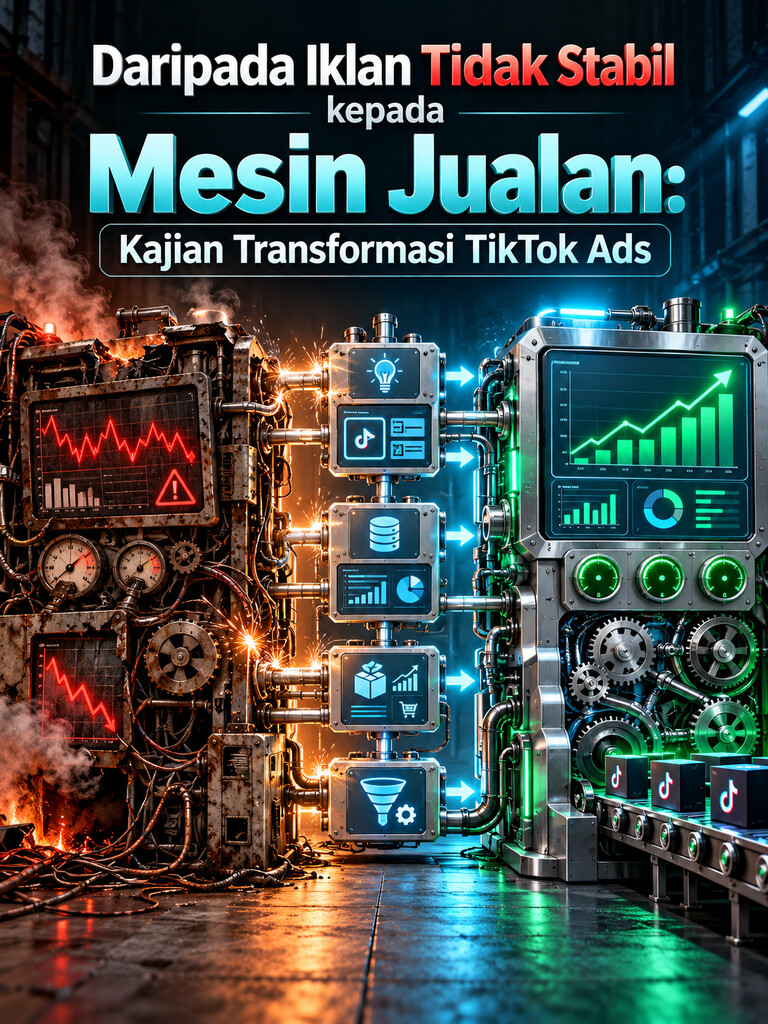 Daripada Iklan Tidak Stabil kepada Mesin Jualan: Kajian Transformasi TikTok Ads