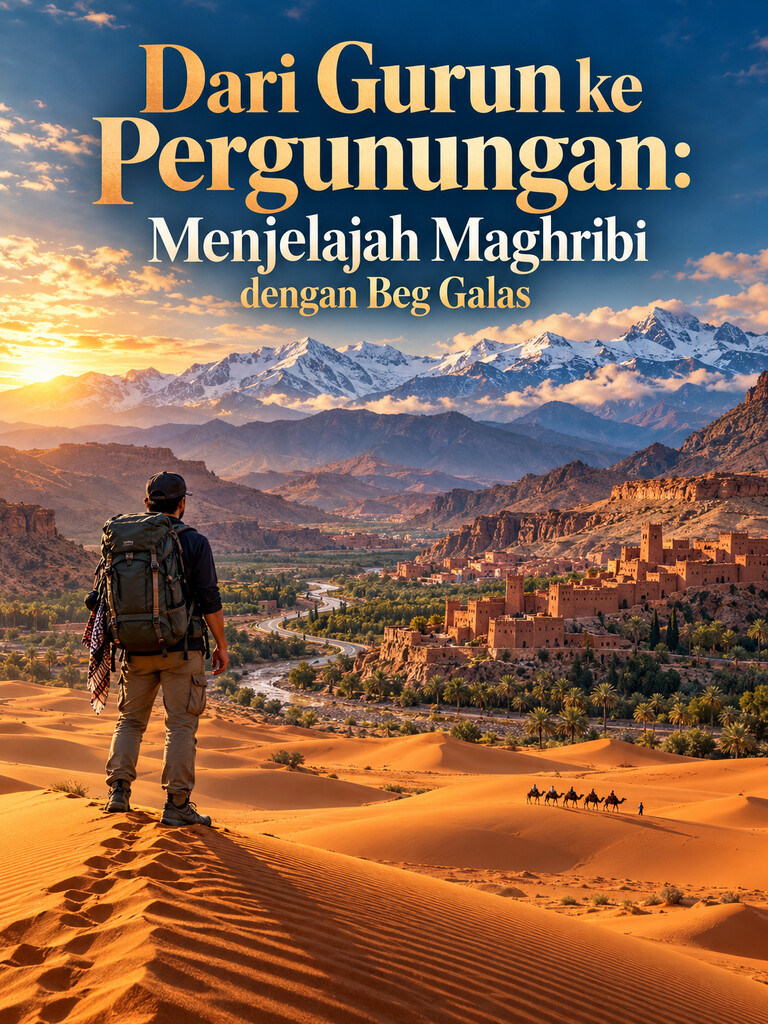 Dari Gurun ke Pergunungan: Menjelajah Maghribi dengan Beg Galas