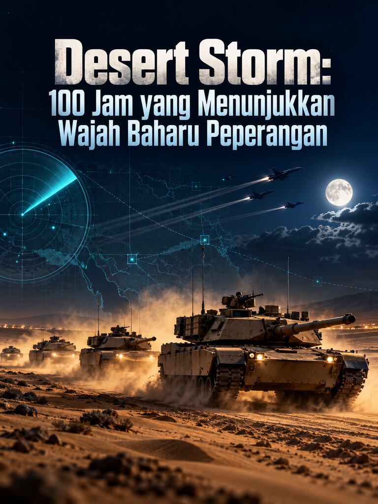 Desert Storm: 100 Jam yang Menunjukkan Wajah Baharu Peperangan