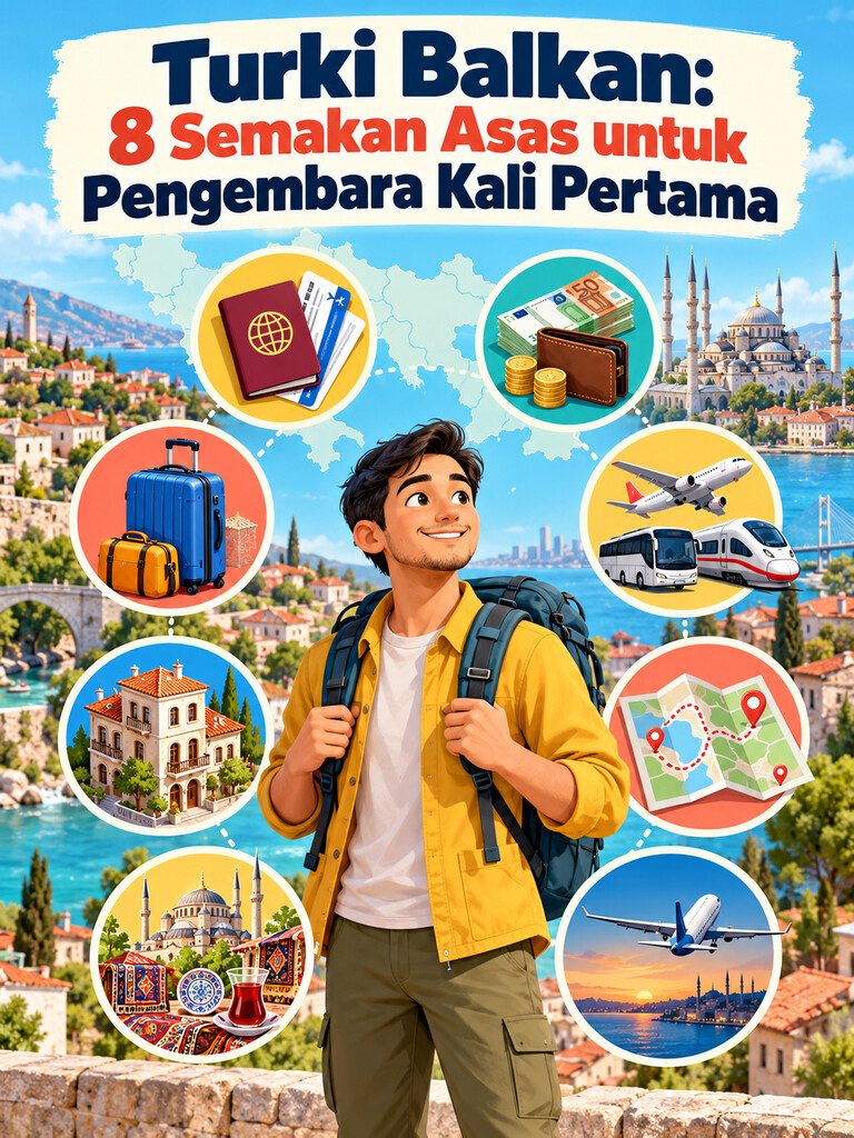 Turki Balkan: 8 Semakan Asas untuk Pengembara Kali Pertama