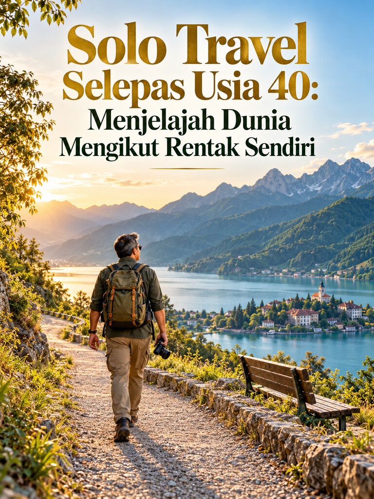 Solo Travel Selepas Usia 40: Menjelajah Dunia Mengikut Rentak Sendiri