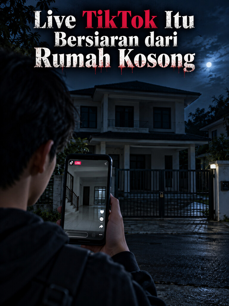 Live TikTok Itu Bersiaran dari Rumah Kosong