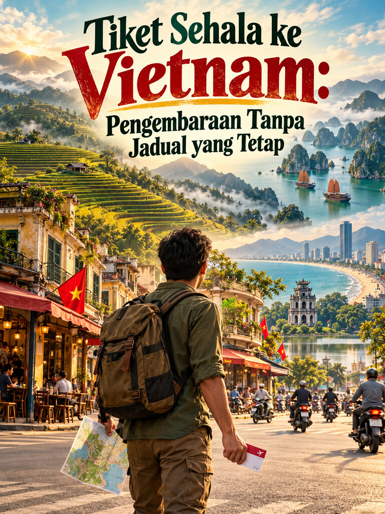 Tiket Sehala ke Vietnam: Pengembaraan Tanpa Jadual yang Tetap