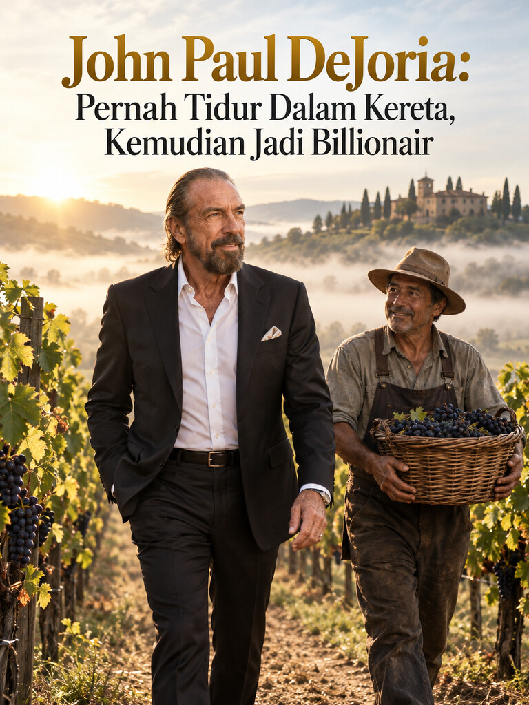 John Paul DeJoria: Pernah Tidur Dalam Kereta, Kemudian Jadi Billionair