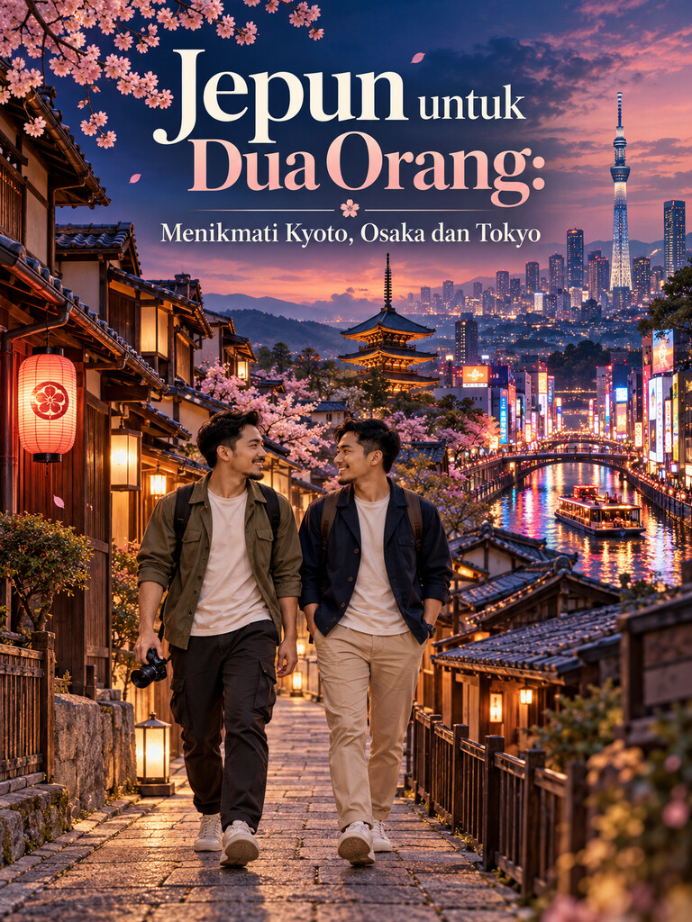 Jepun untuk Dua Orang: Menikmati Kyoto, Osaka dan Tokyo