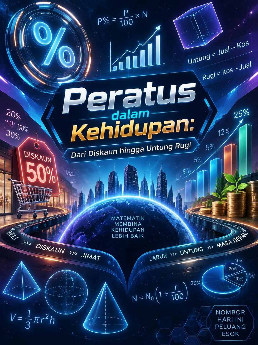 Peratus dalam Kehidupan: Dari Diskaun hingga Untung Rugi