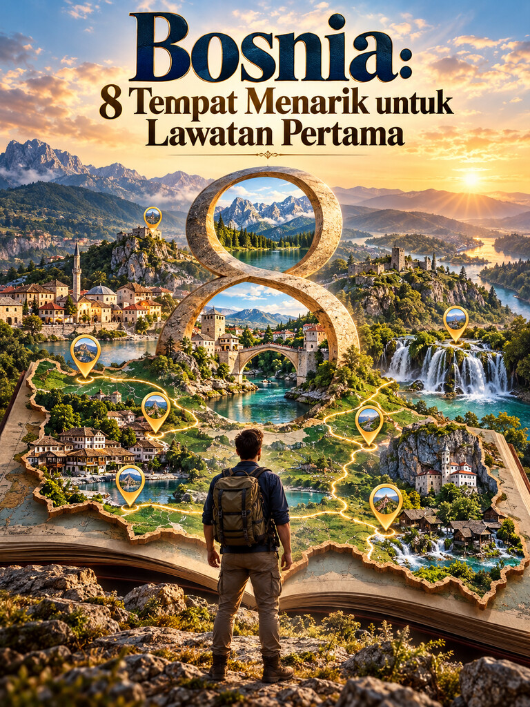 Bosnia: 8 Tempat Menarik untuk Lawatan Pertama