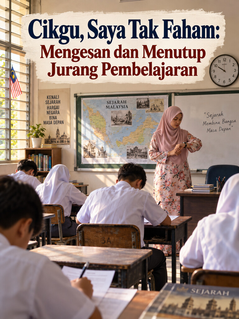 Cikgu, Saya Tak Faham: Mengesan dan Menutup Jurang Pembelajaran