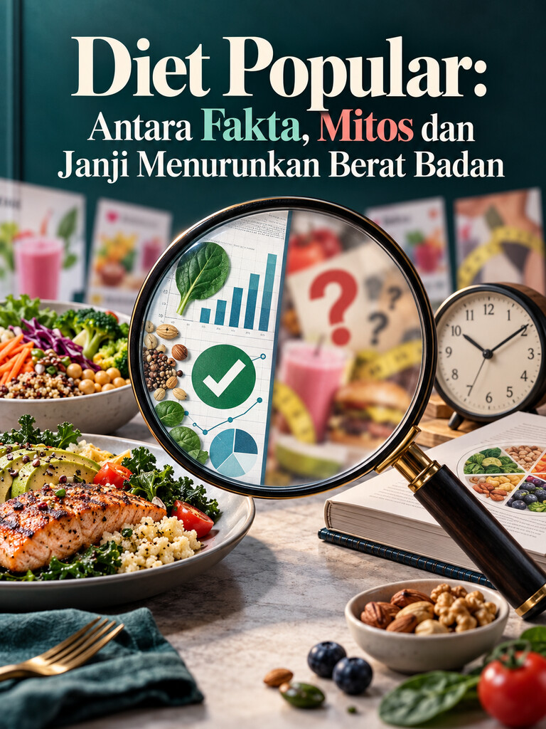 Diet Popular: Antara Fakta, Mitos dan Janji Menurunkan Berat Badan
