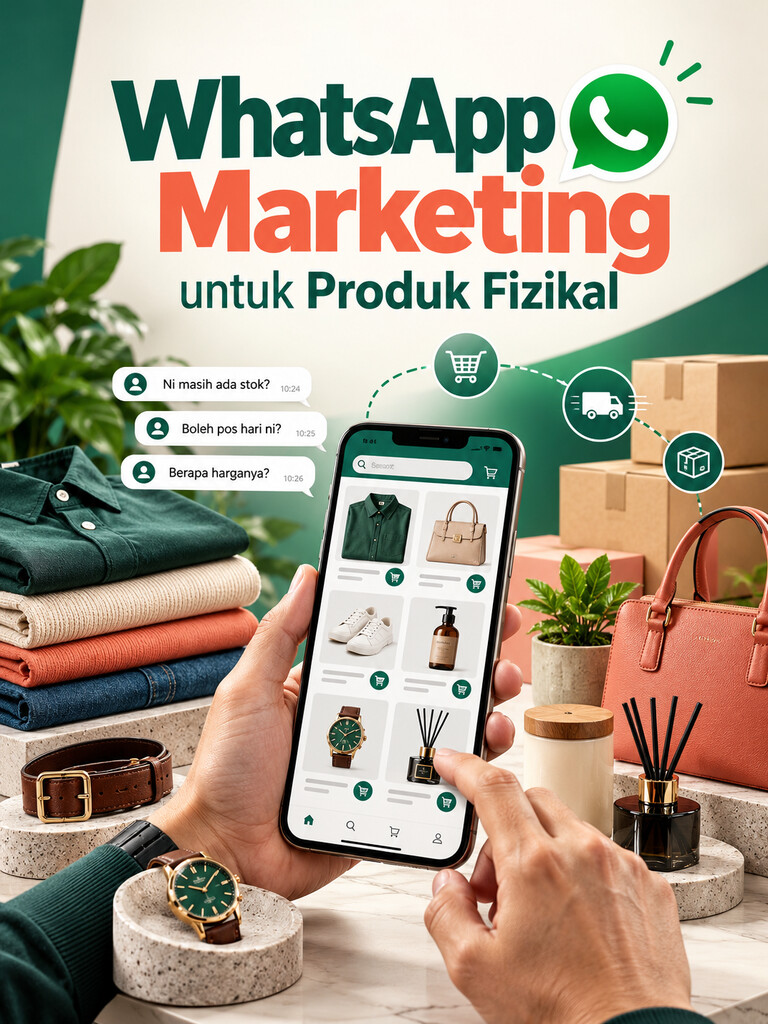 WhatsApp Marketing untuk Produk Fizikal