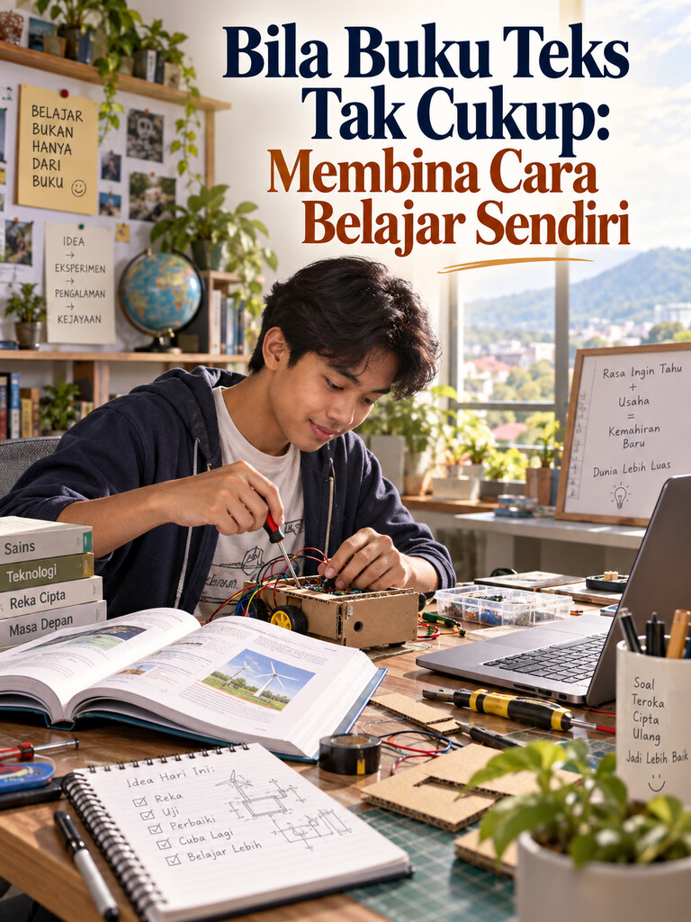 Bila Buku Teks Tak Cukup: Membina Cara Belajar Sendiri