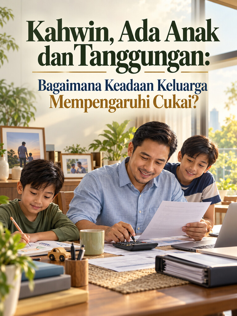 Kahwin, Ada Anak dan Tanggungan: Bagaimana Keadaan Keluarga Mempengaruhi Cukai?
