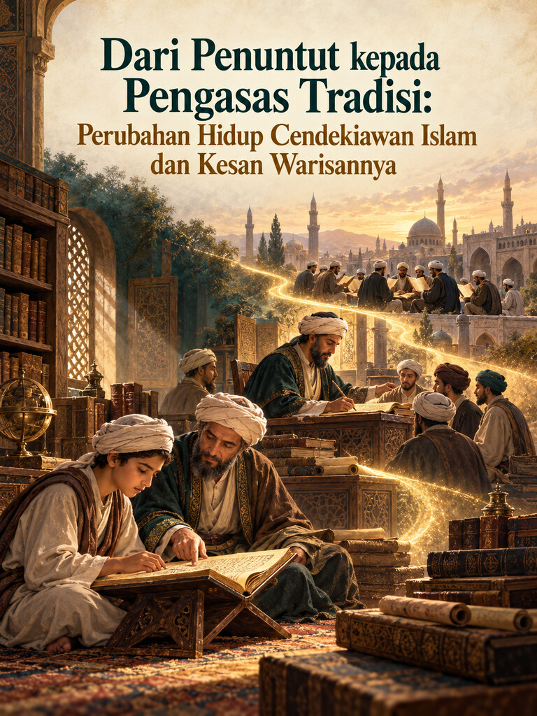 Dari Penuntut kepada Pengasas Tradisi: Perubahan Hidup Cendekiawan Islam dan Kesan Warisannya