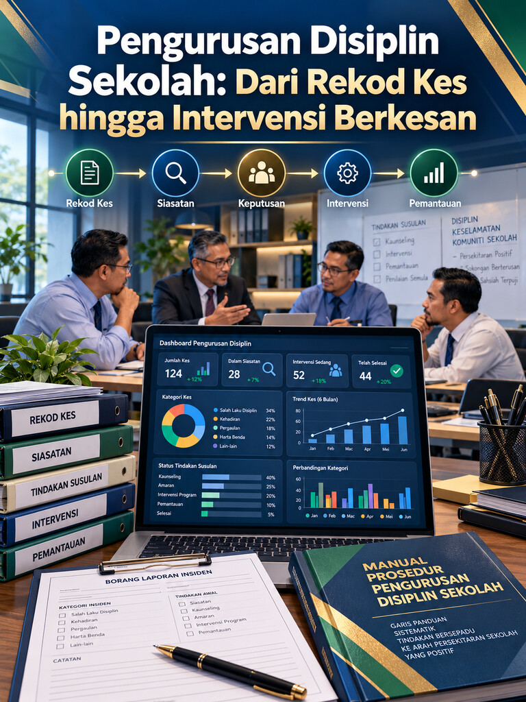 Pengurusan Disiplin Sekolah: Dari Rekod Kes hingga Intervensi Berkesan