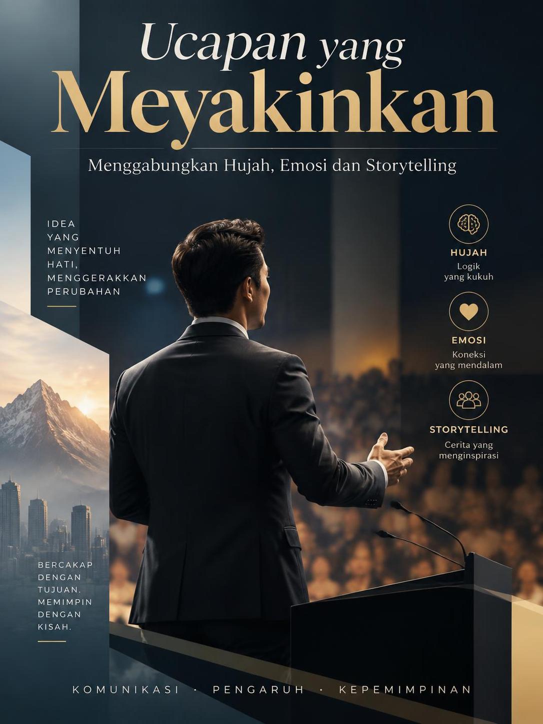 Ucapan yang Meyakinkan: Menggabungkan Hujah, Emosi dan Storytelling