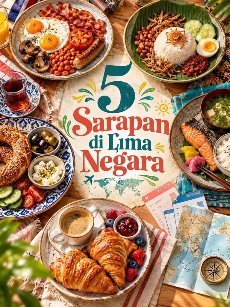 Sarapan di Lima Negara