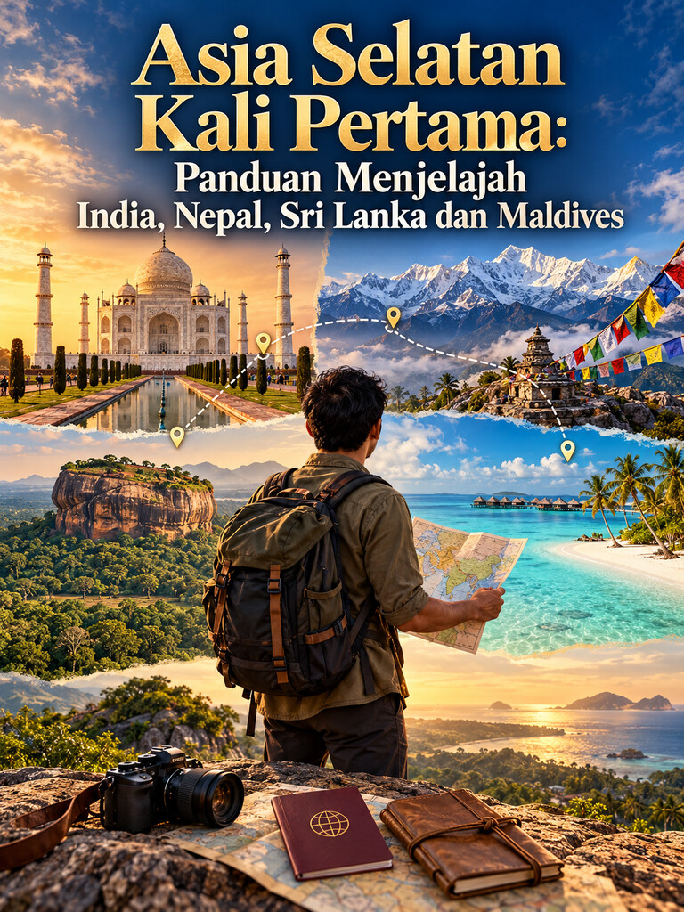 Asia Selatan Kali Pertama: Panduan Menjelajah India, Nepal, Sri Lanka dan Maldives