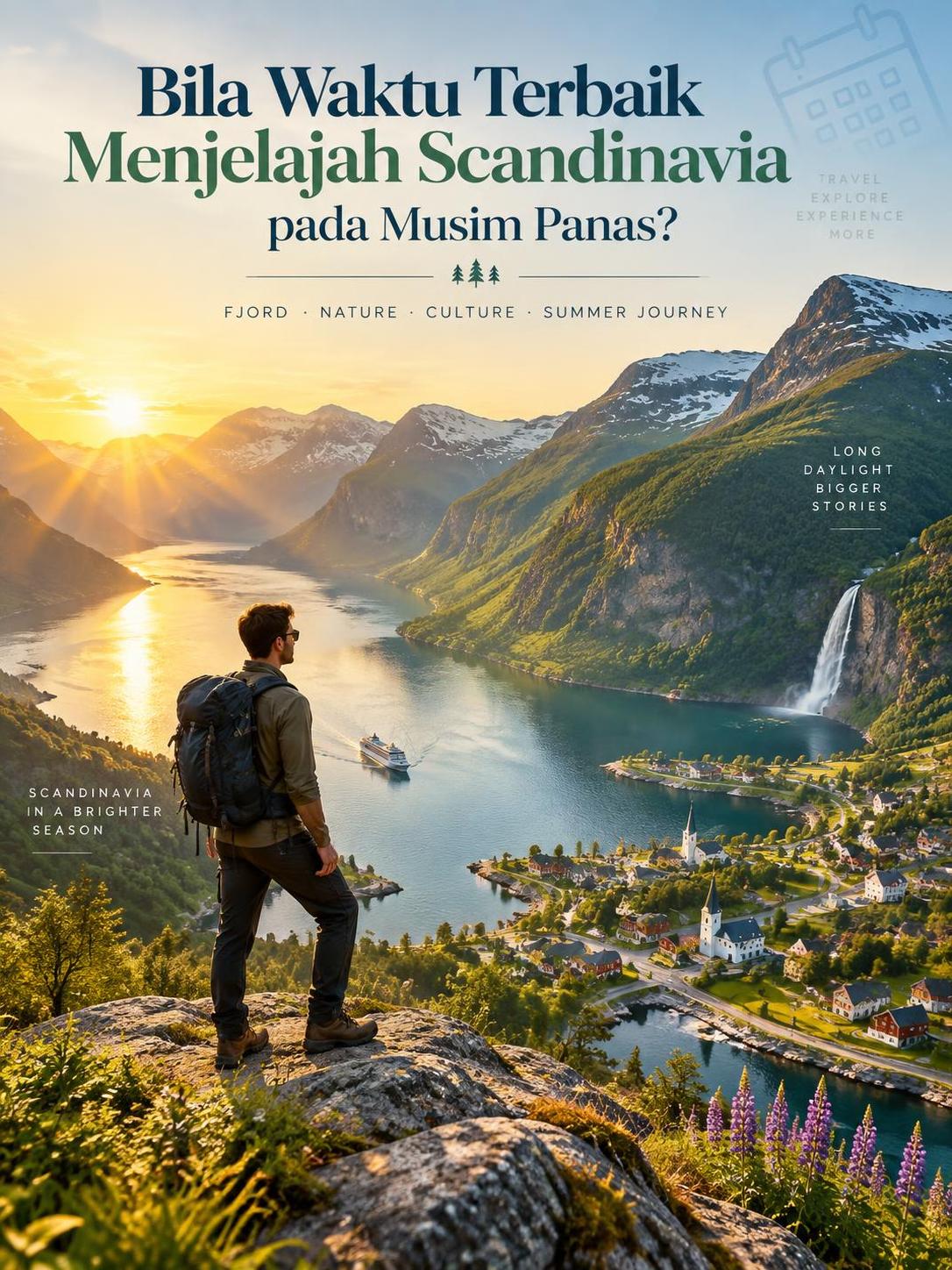 Bila Waktu Terbaik Menjelajah Scandinavia pada Musim Panas?