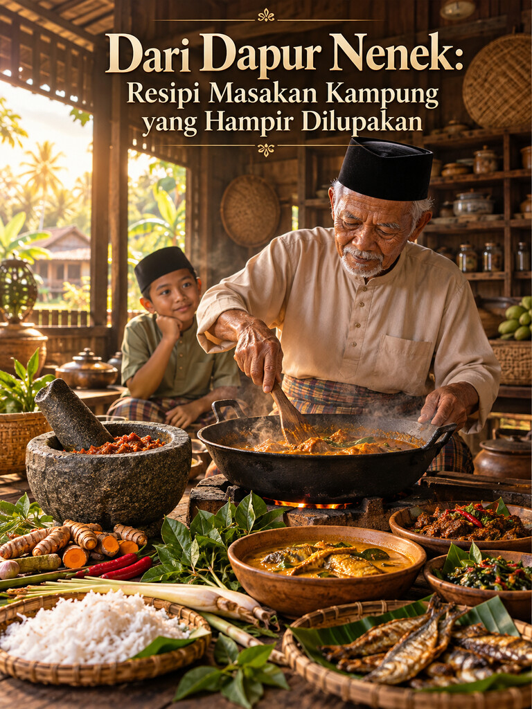 Dari Dapur Nenek: Resipi Masakan Kampung yang Hampir Dilupakan