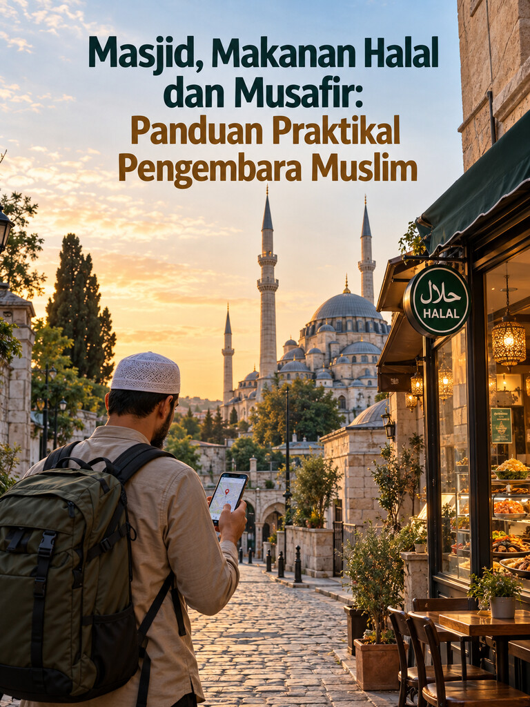 Masjid, Makanan Halal dan Musafir: Panduan Praktikal Pengembara Muslim