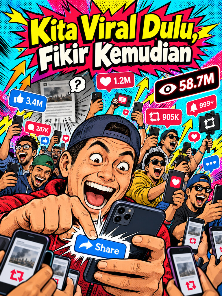 Kita Viral Dulu, Fikir Kemudian