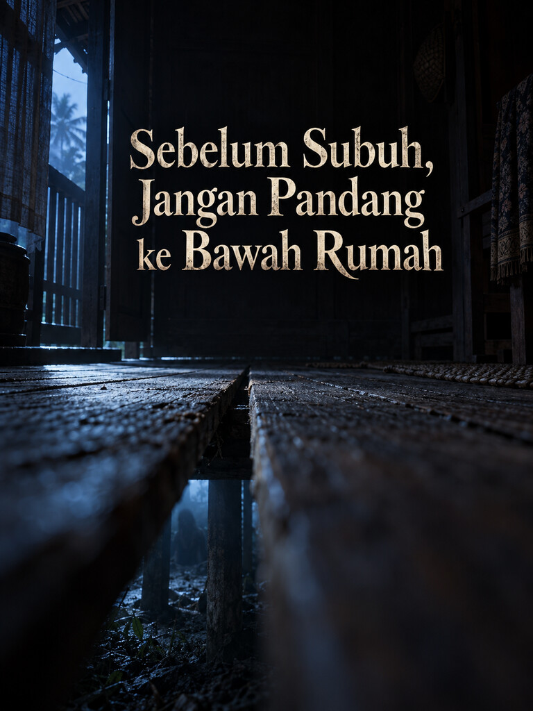 Sebelum Subuh, Jangan Pandang ke Bawah Rumah