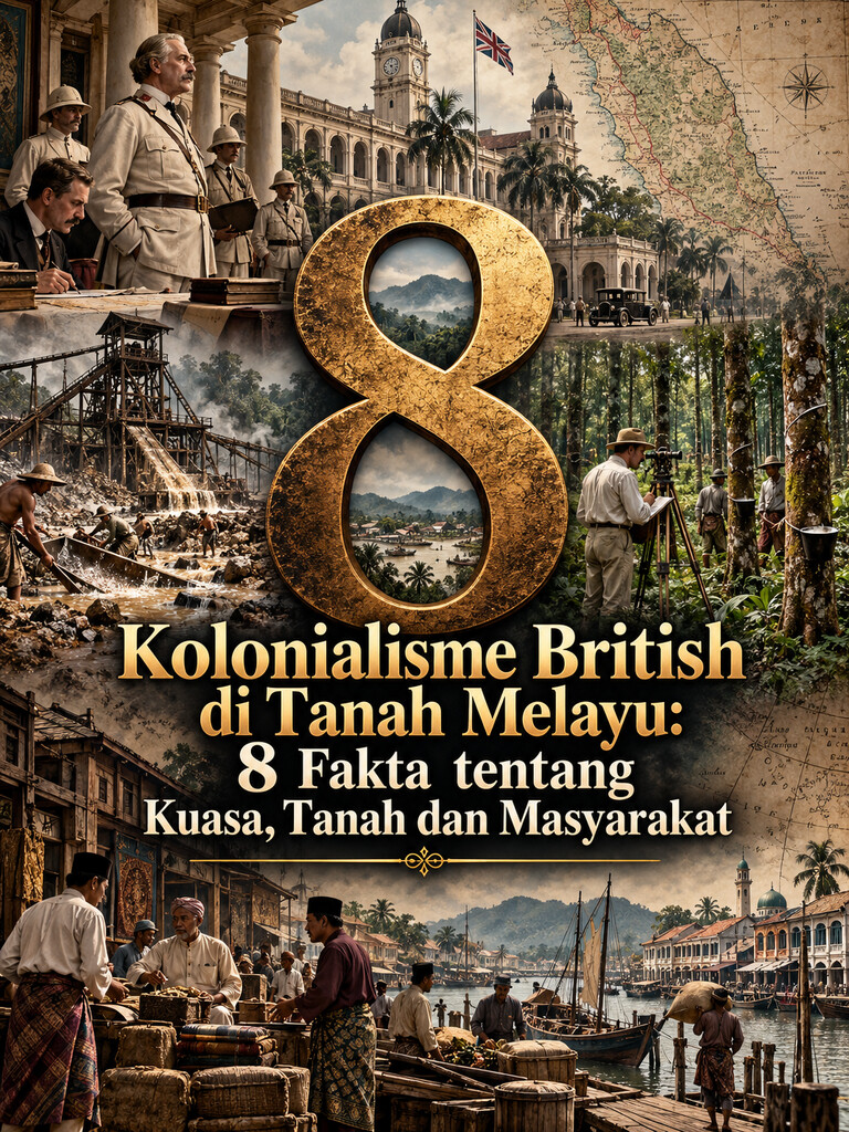 Kolonialisme British di Tanah Melayu: 8 Fakta tentang Kuasa, Tanah dan Masyarakat