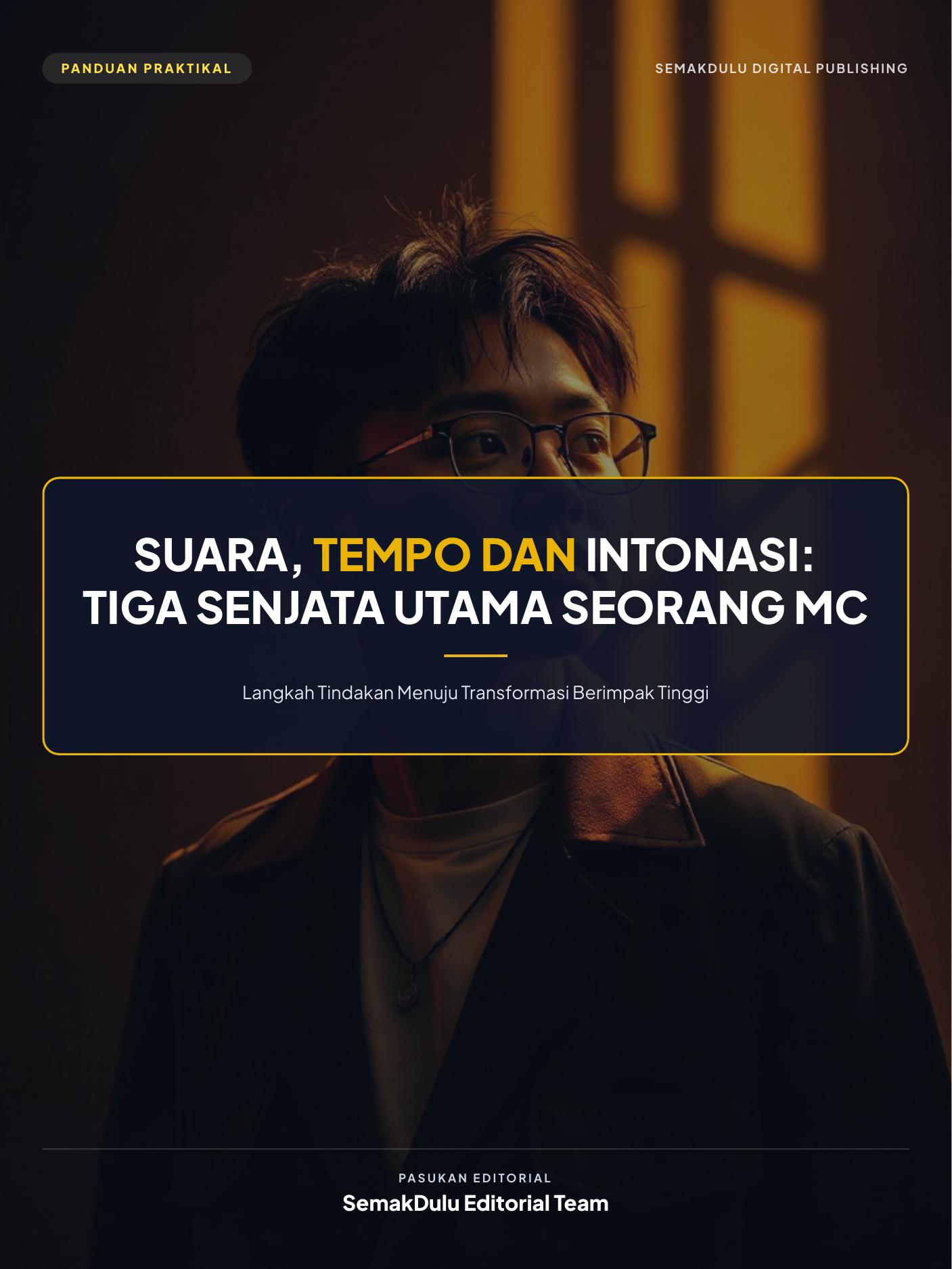 Suara, Tempo dan Intonasi: Tiga Senjata Utama Seorang MC