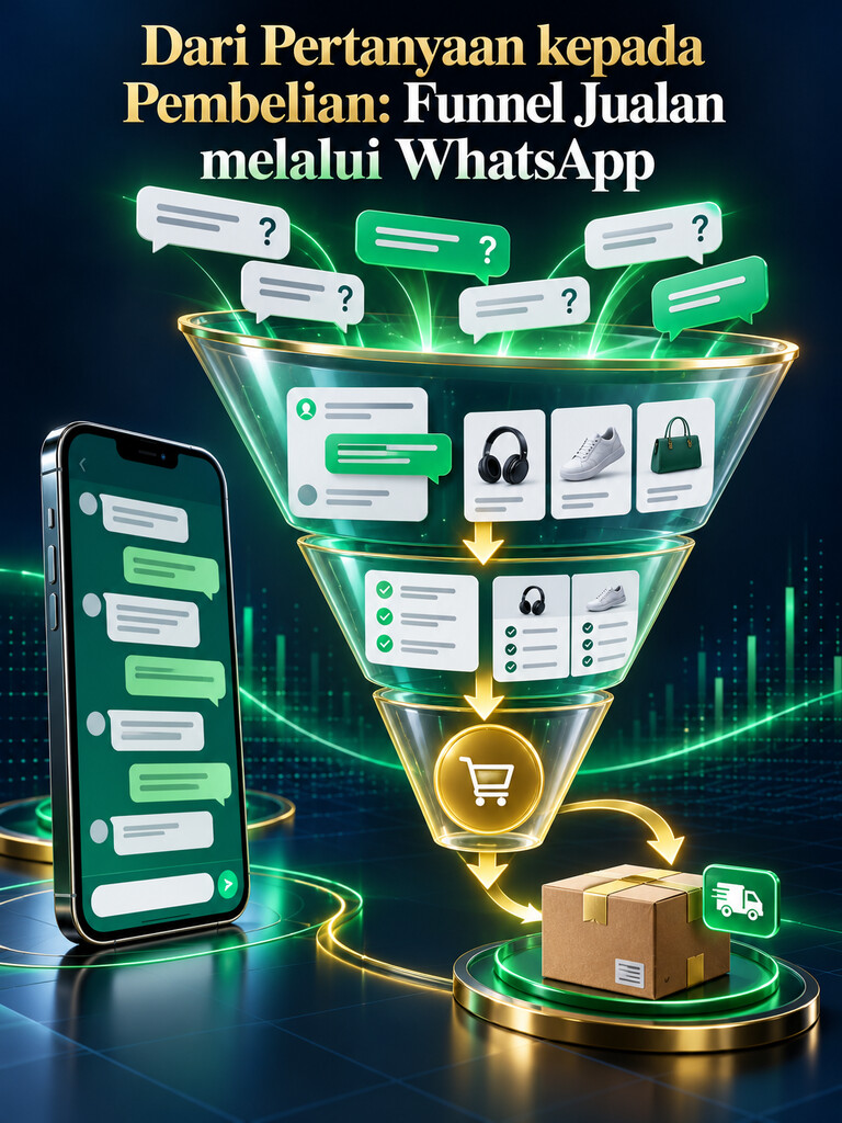 Dari Pertanyaan kepada Pembelian: Funnel Jualan melalui WhatsApp