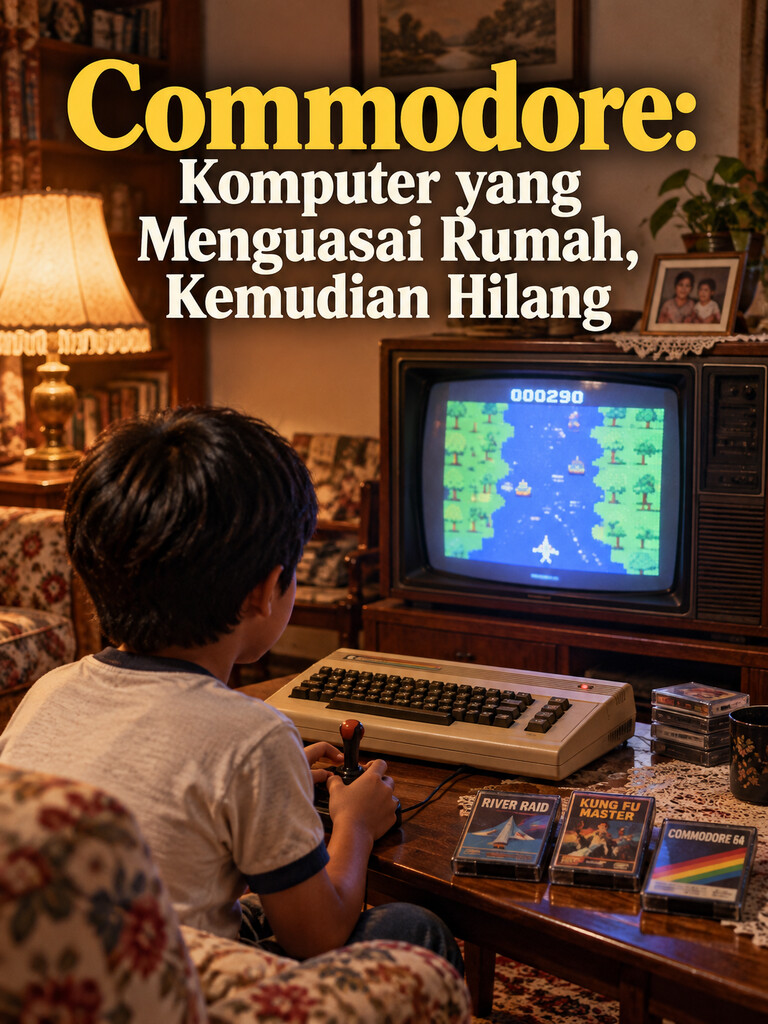 Commodore: Komputer yang Menguasai Rumah, Kemudian Hilang