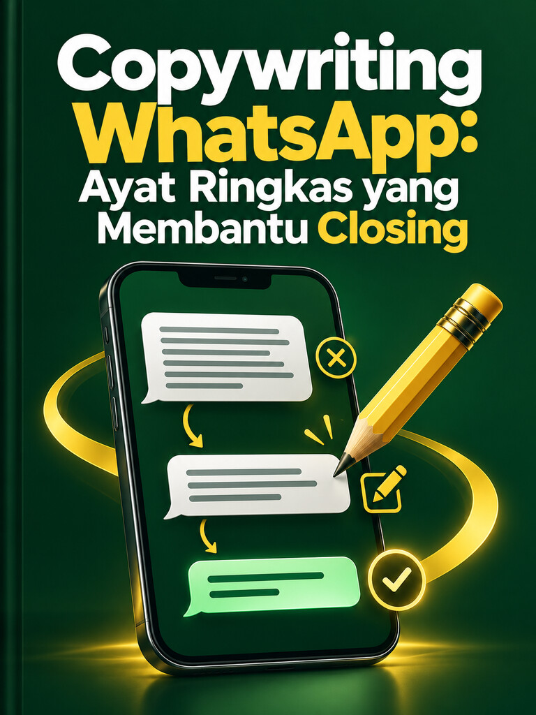 Copywriting WhatsApp: Ayat Ringkas yang Membantu Closing