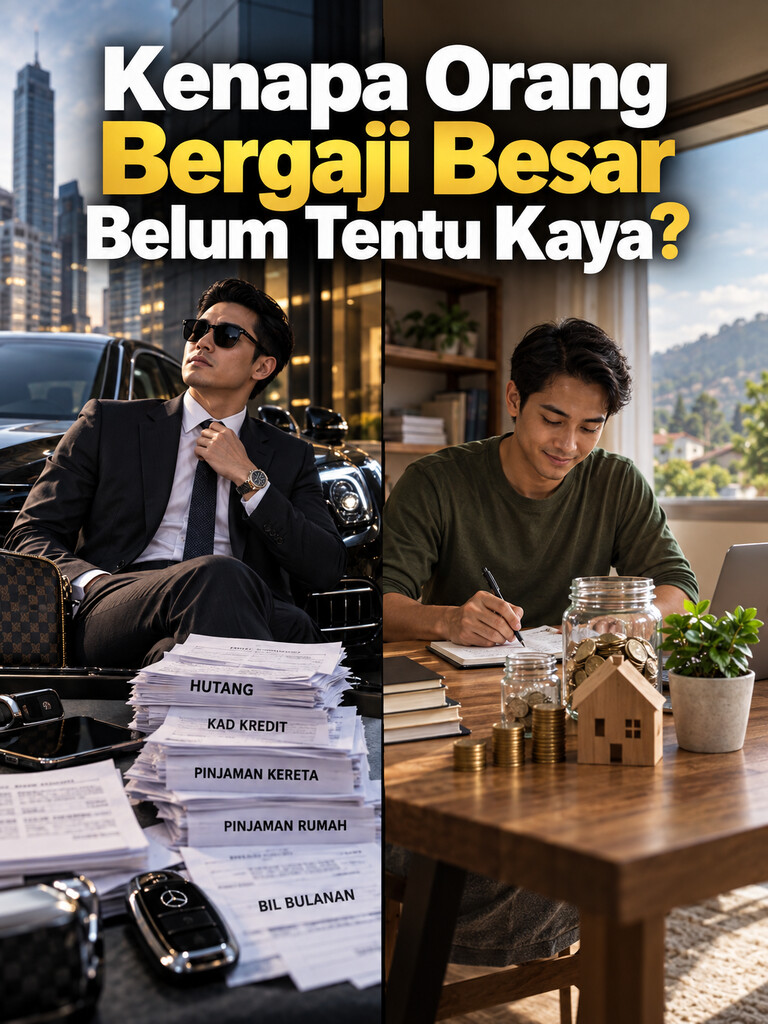 Kenapa Orang Bergaji Besar Belum Tentu Kaya?