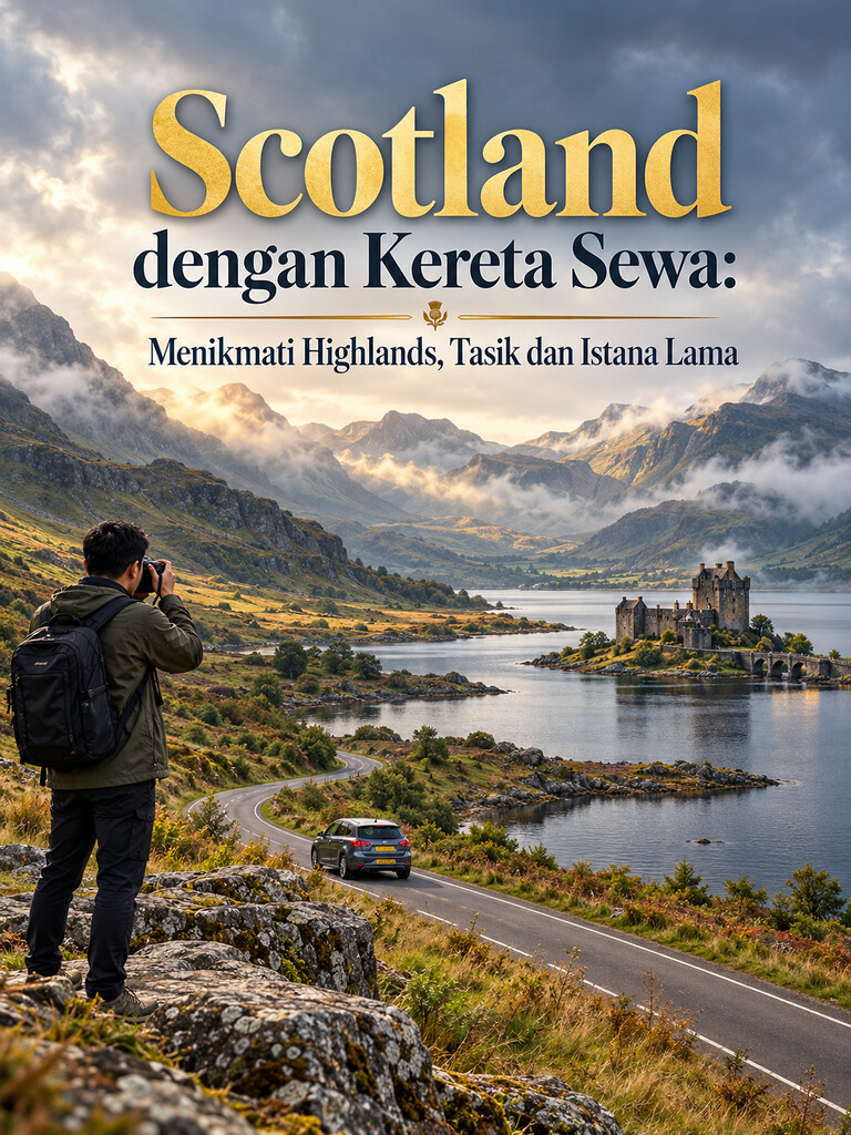 Scotland dengan Kereta Sewa: Menikmati Highlands, Tasik dan Istana Lama