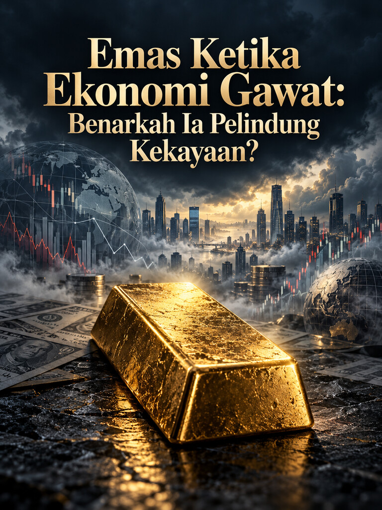 Emas Ketika Ekonomi Gawat: Benarkah Ia Pelindung Kekayaan?
