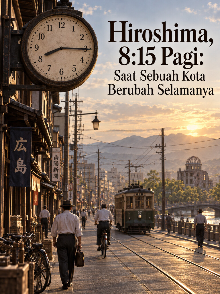 Hiroshima, 8:15 Pagi: Saat Sebuah Kota Berubah Selamanya