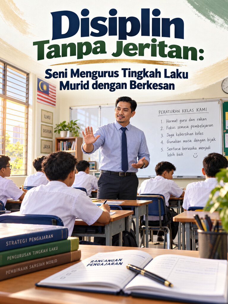 Disiplin Tanpa Jeritan: Seni Mengurus Tingkah Laku Murid dengan Berkesan