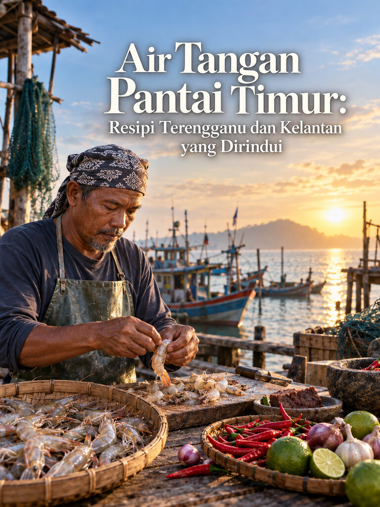 Air Tangan Pantai Timur: Resipi Terengganu dan Kelantan yang Dirindui