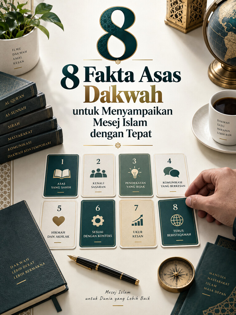8 Fakta Asas Dakwah untuk Menyampaikan Mesej Islam dengan Tepat