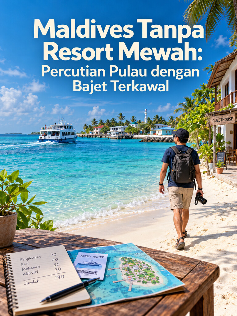Maldives Tanpa Resort Mewah: Percutian Pulau dengan Bajet Terkawal