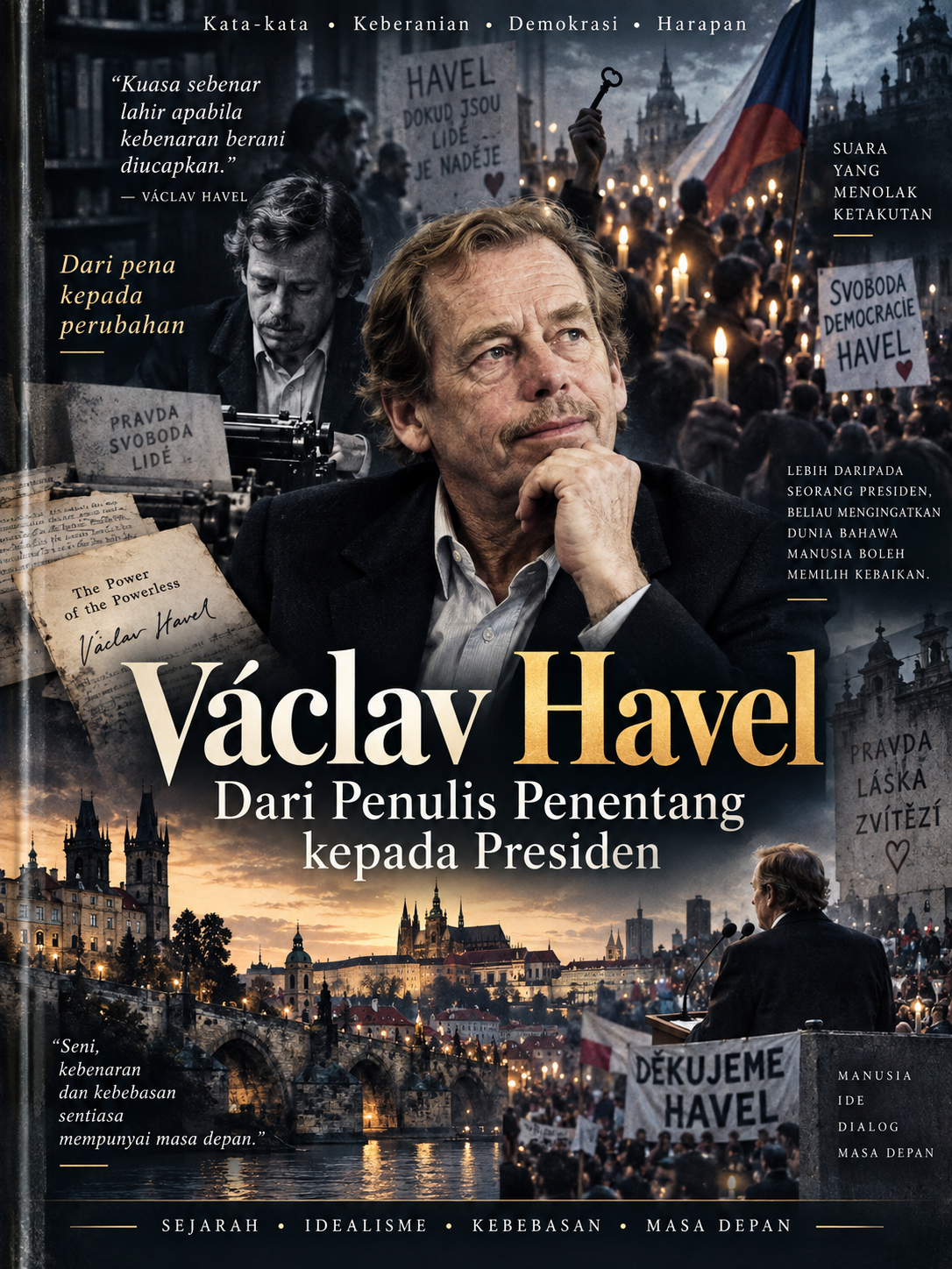 Václav Havel: Dari Penulis Penentang kepada Presiden