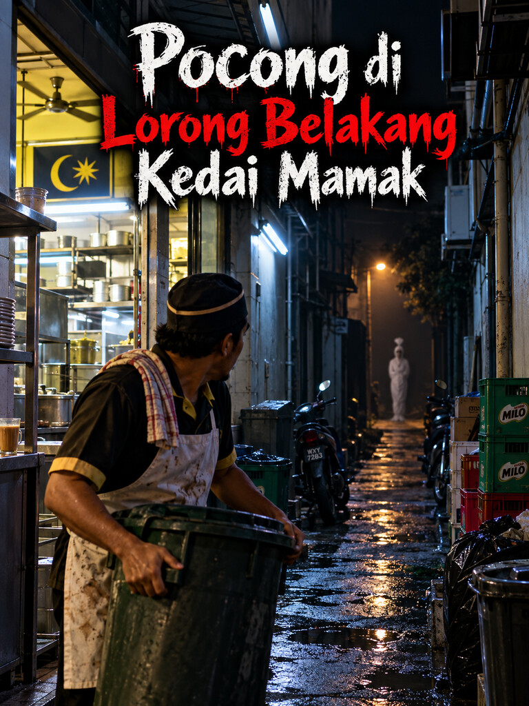 Pocong di Lorong Belakang Kedai Mamak