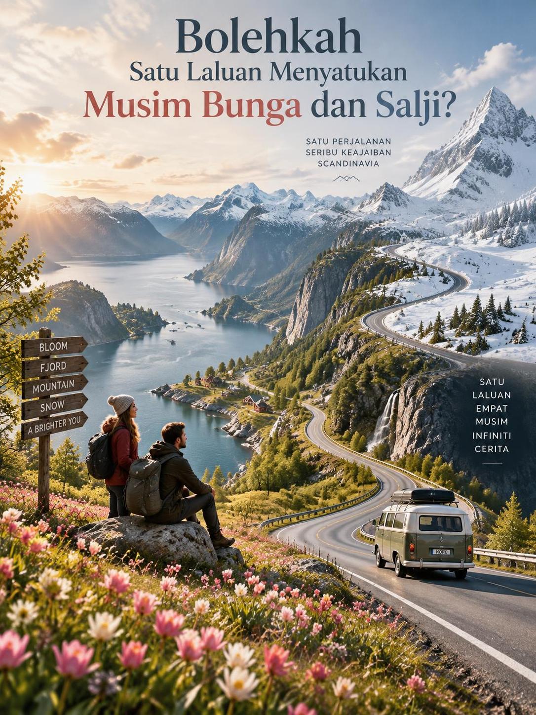 Bolehkah Satu Laluan Menyatukan Musim Bunga dan Salji?