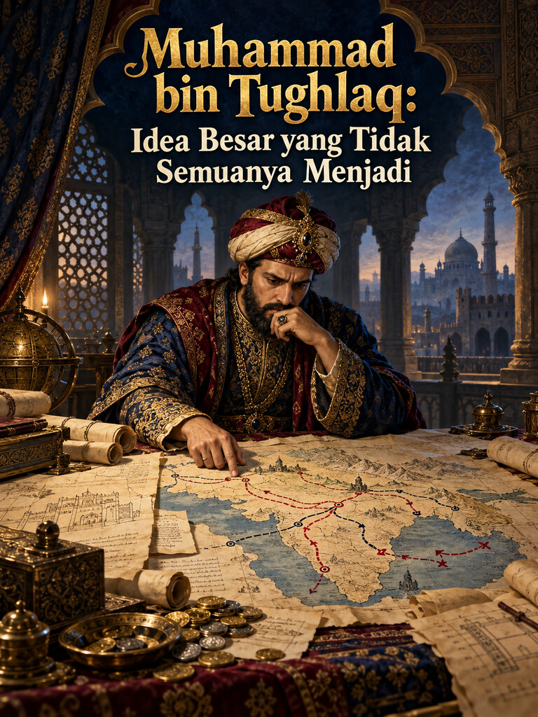Muhammad bin Tughlaq: Idea Besar yang Tidak Semuanya Menjadi